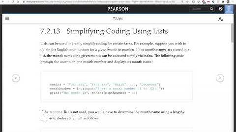 Daniel Liang Python Section 7.2