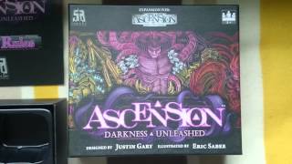 Ascension Darkness Unleashed Card Game Box Contents