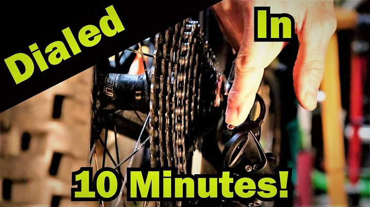 Troubleshoot bad shifting. MTB Derailleur adjustment. Trail Breaker