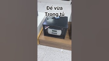 Bàn Giao Tận Tay – Hướng Dẫn Sử Dụng Két Sắt Mini Điện Tử Ngay Tại Cửa Hàng!
