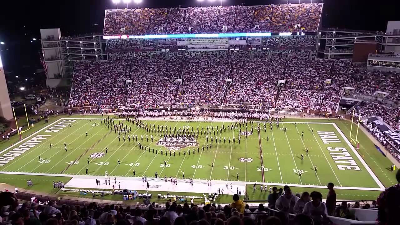 The Pride of Mississippi Marching Band 8/30/14 YouTube