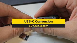 Adding USB-C to a SD Card reader