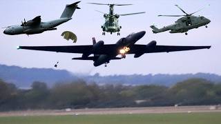 'Wild Spotting' Military Aviation Aircraft - Lockheed U-2, A400M, Apache AH-64E and More..