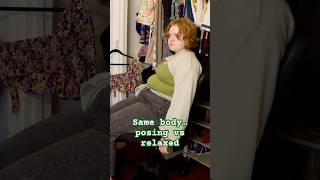 still believe that social media is a reflection of real life? #real #bodypositivity #shorts