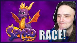 Purple Durgen go brrrrr! - Spyro 1 Reignited any% race vs Froob, Huds601 & Thestampstories