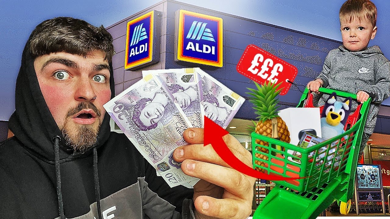 2 YEAR OLD CHOOSES OUR WEEKLY SHOP! UNLIMITED BUDGET!