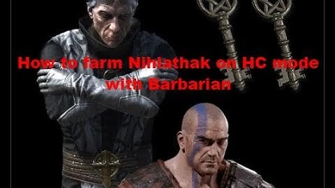 Diablo 2: Resurrected pro Nihlathak HC farming tips for Barbarian