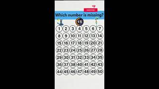 ​🧠 Only 0001% Can Find the missing number