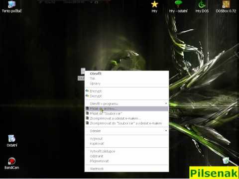 KANÁL JE NEAKTIVNÍ!! --- Tutoriál - komentováno česky - Jak zmenšit velikost souboru ve WinRAR !HD!