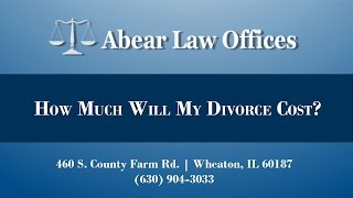 How Much Will My Divorce Cost?