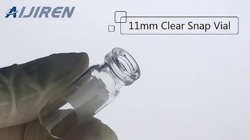 Free Sample Snap Autosampler Vial