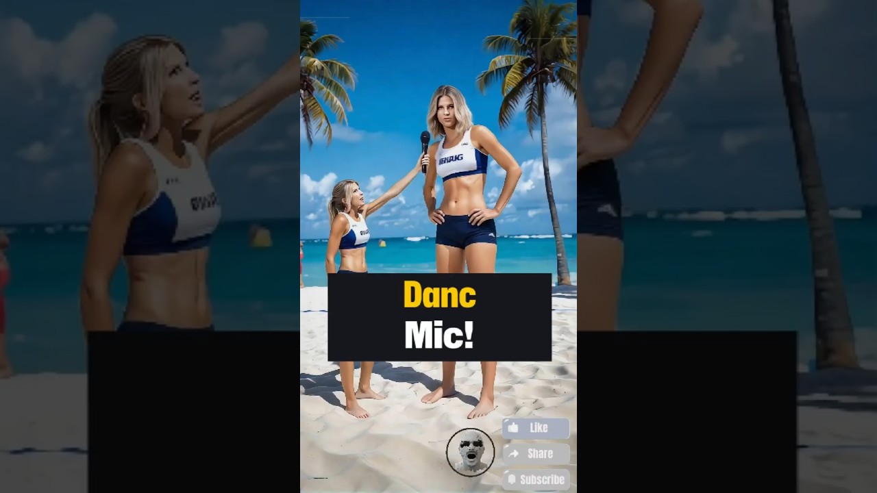 Dancing to the Mic! 🎤💥 | Volleyball Girl Stuns Everyone! 