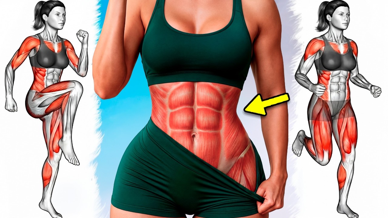 Faça Isso Pelas Manhãs e Perca Barriga 3X Mais Rápido: 20 Min | 21 Abdominais em Pé