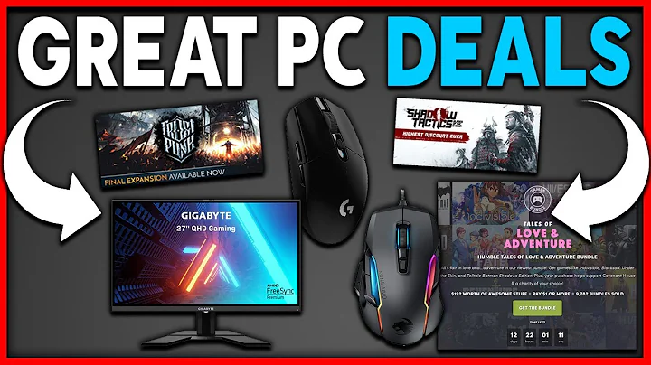 Great PC Hardware Deals Available Right Now + Great Humble Bundle and STEAM Game Deals!