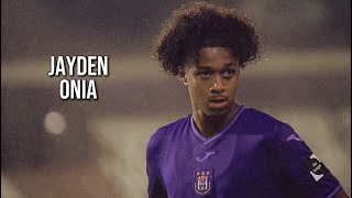 Jayden Onia Rsc Anderlecht Highlights Video