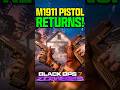 CLASSIC M1911 Pistol Is RETURNING In Black Ops 7 Zombies!