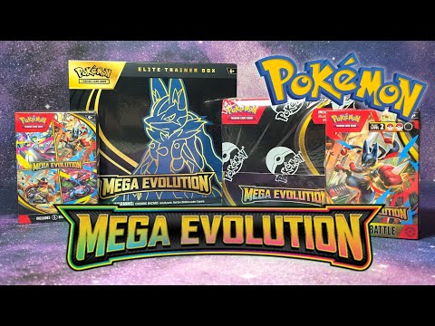 4K POKÉMON TCG MEGA EVOLUTIONS MEGA HAUL! BEFORE RELEASE DAY!