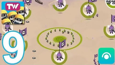 Tactile Wars - Gameplay Walkthrough Part 9 - Level 12-13 (iOS, Android)