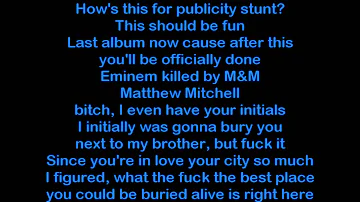 Eminem - Bad Guy ( Lyrics ) #MMLP2