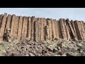 Spectacular Basalt Columns at Drumheller Channels