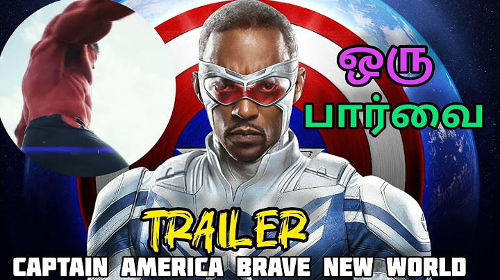 Captain America brave new world trailer break down (தமிழ்)