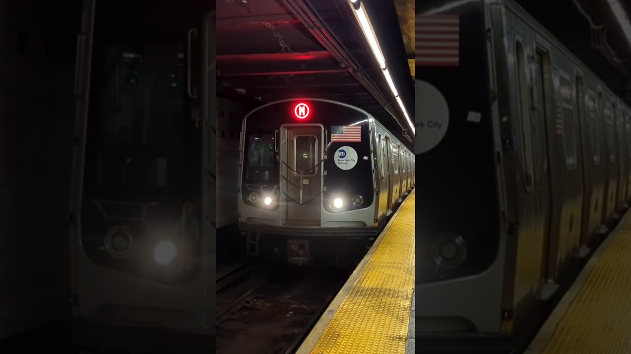 R179 M Train Departing From 34th Street-Herald Square 