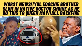 Worst news‼️yul brother Leo edochie slum in native doctor shrine as what he to queen may backfired‼️