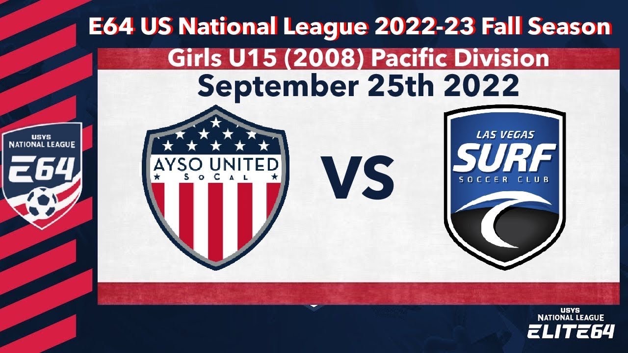 20220925 E64 Soccer Girls 08 Pacific Div United E64 Southern Cal