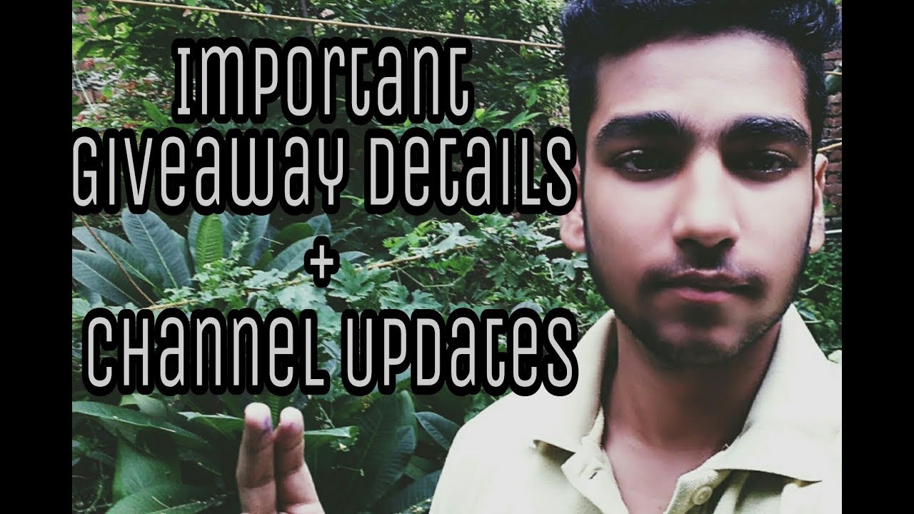 Important Giveaway Details + Channel updates *Must Watch* vlogs in spanish