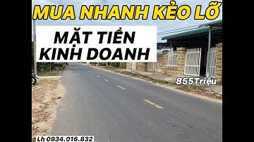 ❤❤️❤️ ĐÃ BÁN : Đất đẹp giá rẻ, thích hợp kinh doanh. Tiên Thuận, Bến Cầu, Tây Ninh. 855triệu.