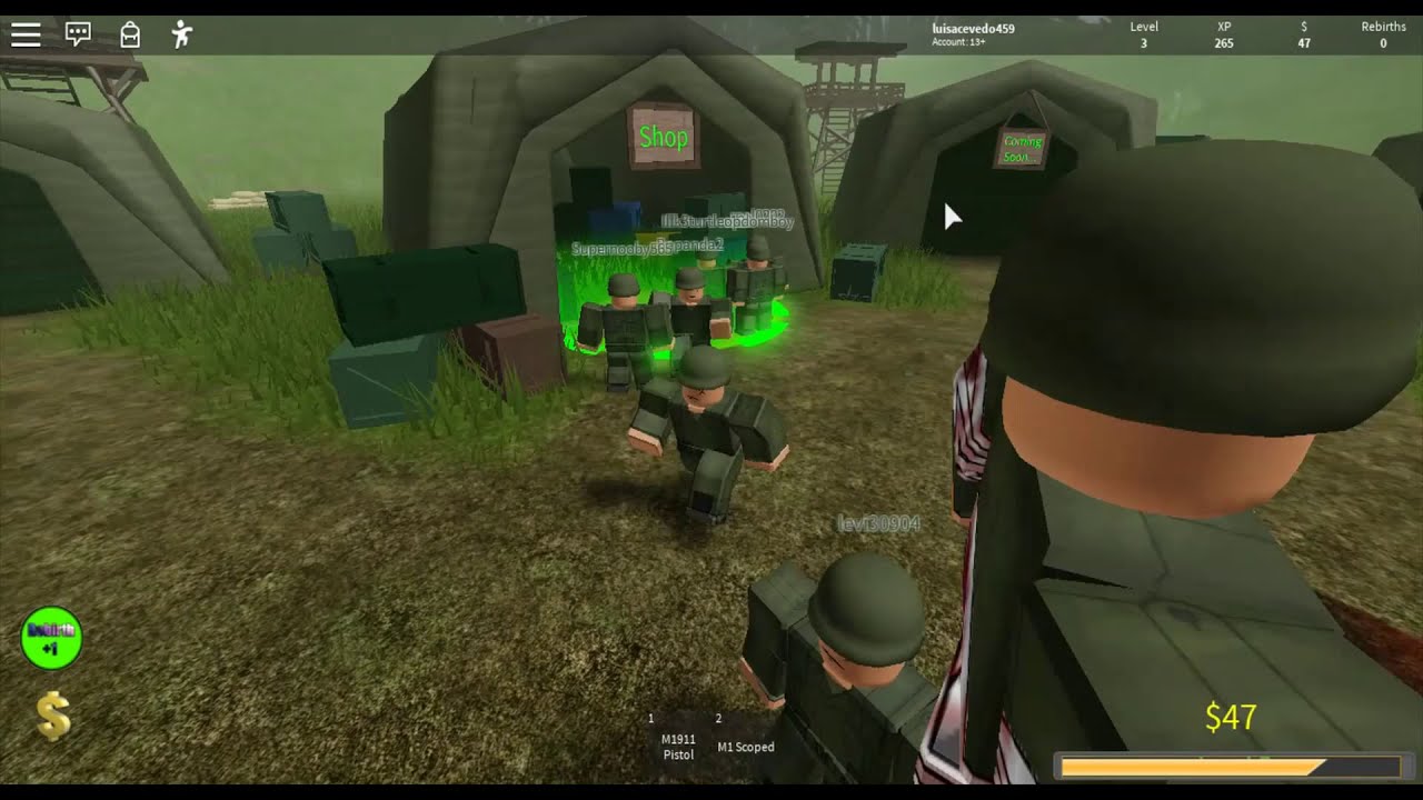 Beta Vietnam War Simulator Gameplay Youtube - roblox vietnam update