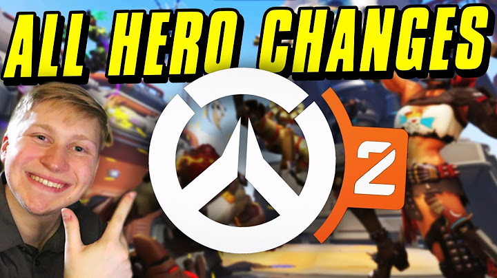 (EVERY HERO CHANGE) for OVERWATCH 2 | Includes Recent Changes - Hero Roles & More