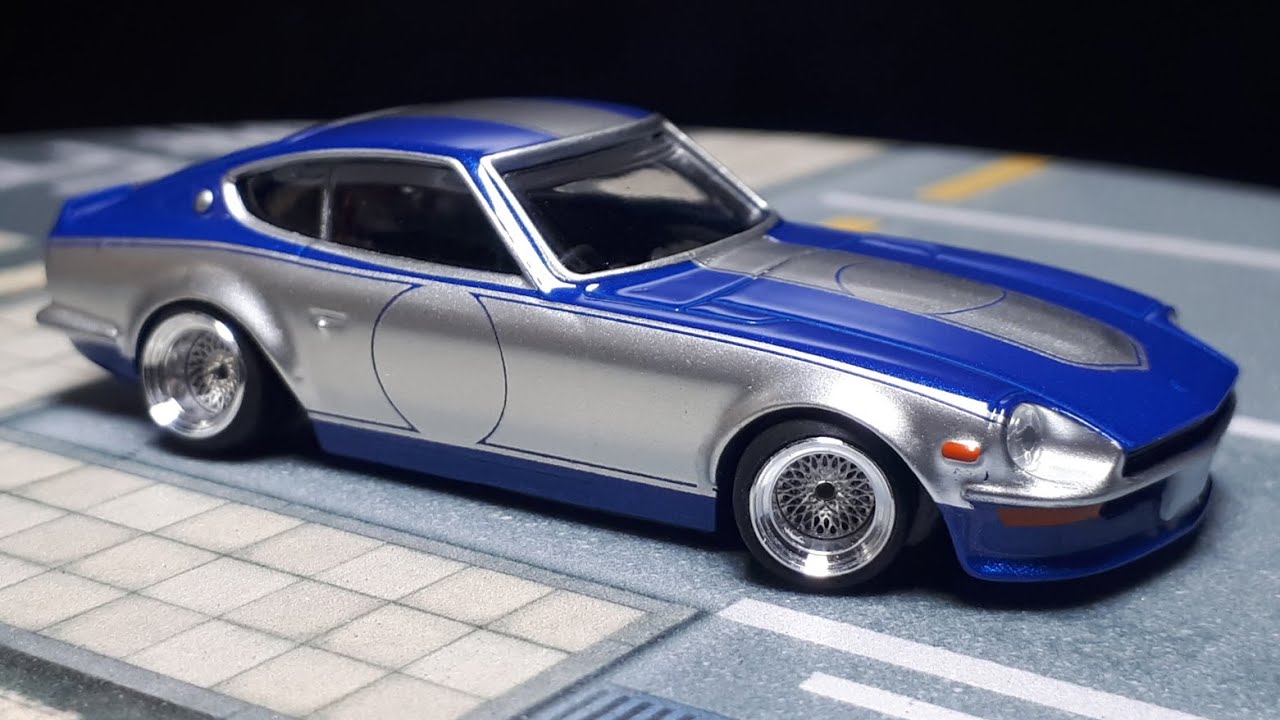 1/64 Datsun Fairlady Z 240Z S30 secret chase w/BNDS alloys by