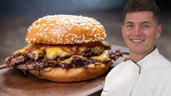 The Perfect Smashburger (Crispy & Juicy)