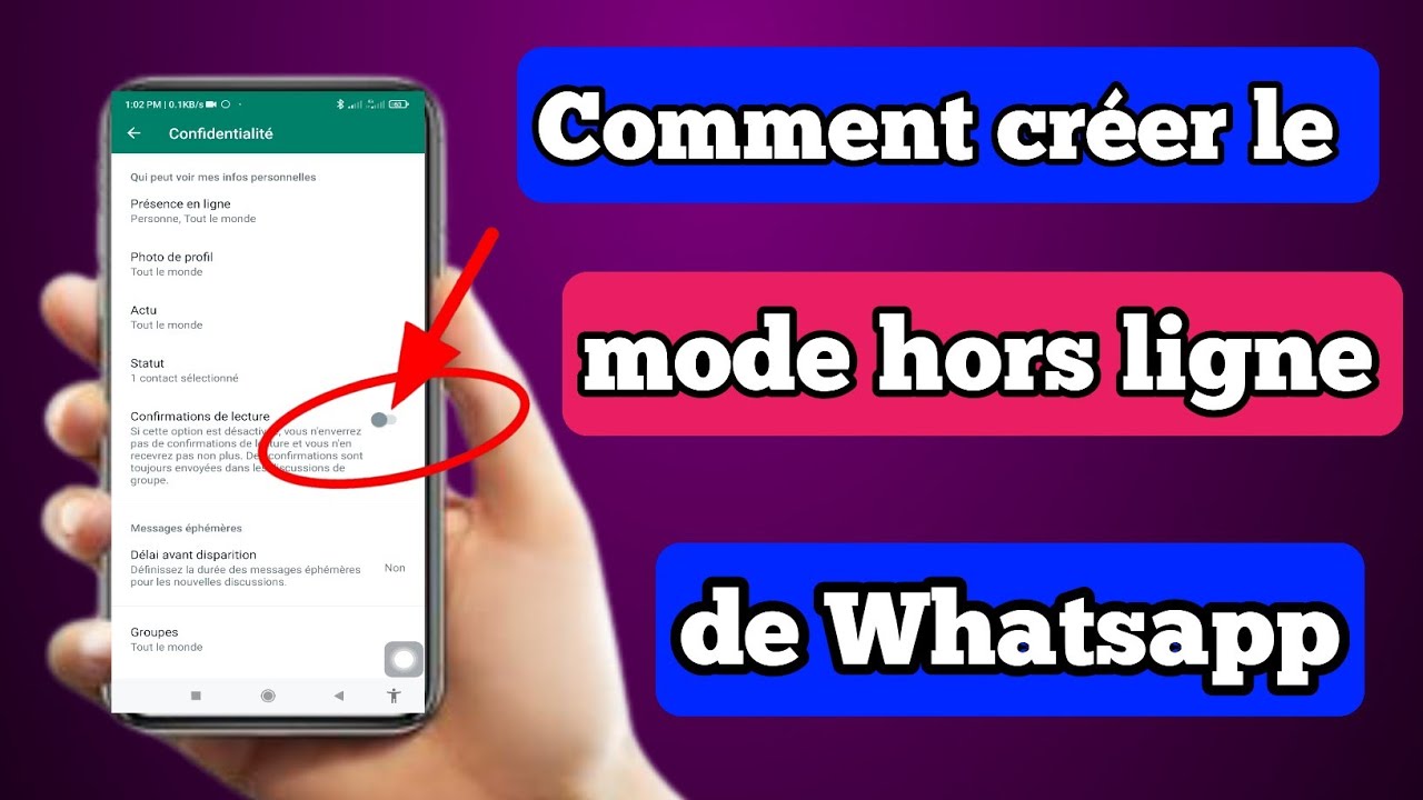 Comment apparaître hors ligne sur Whatsapp |  Mode hors ligne Whatsapp |nouvelle mise à jour