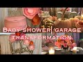 Baby Shower In The Garage?!? | Beautiful DIY decor Transformation | Little Pumpkin Themed Baby Shower In The Garage?!? | Beautiful DIY decor Transformation | Little Pumpkin Themed