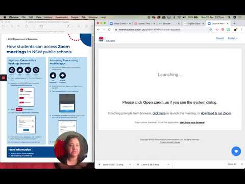 How to sign in to Zoom (Department of Education users)