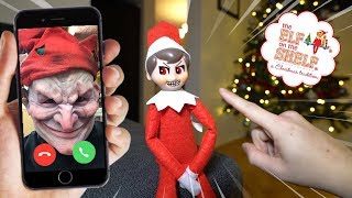 CALLING ELF ON THE SHELF ON FACETIME AT 3 AM! (HE COMES ALIVE!) screenshot 3