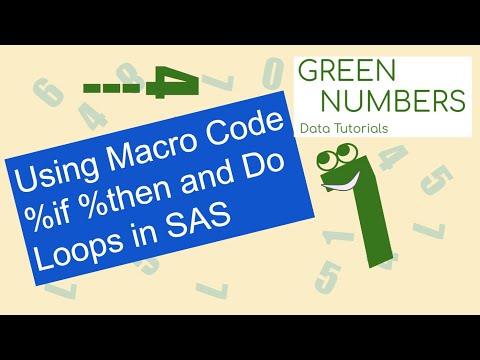 Using Macro Code If-Then and Do Loops in SAS | Data Tutorial | Macros