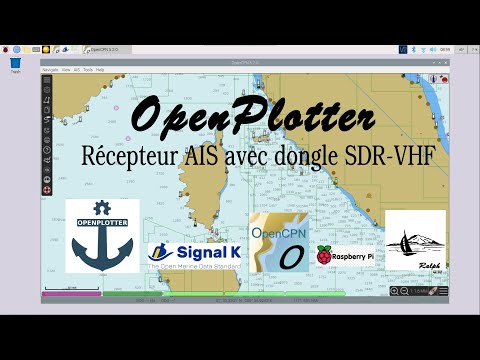 20. OpenPlotter - Récepteur AIS avec dongle SDR-VHF