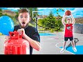 We Shot Helium Filled Basketballs Until This Happened...