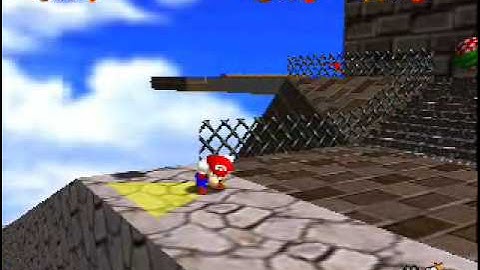 Attack of the Thwimps in Super Mario 64 (Gameshark Code)