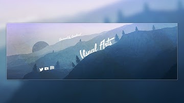 Visual Arts Mountain Header Speedart | #VISUALSUMMER Design Contest