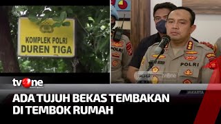 Olah TKP Baku Tembak Polisi vs Polisi, Tujuh Bekas Peluru Membekas di Tembok Rumah | Kabar Petang