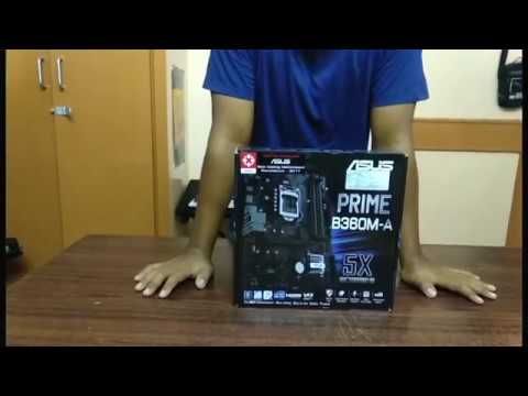 Asus Prime B360M-A Motherboard - Unboxing and Review