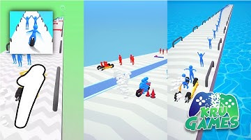 Human Vehicle Gameplay #1 All Levels (Android, IOS)