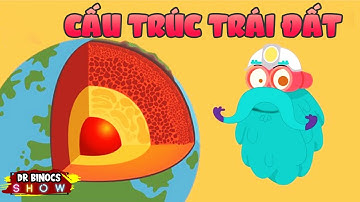 Cấu trúc của Trái Đất | Tại sao lõi trái đất nóng hơn Mặt trời? | Hoạt Hình Khoa Học Vui