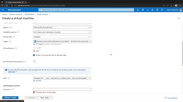 Free Getting Started with Azure Course - [DEMO] Create a Virtual Machine