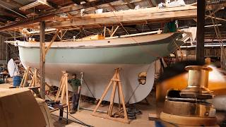 With launch day close, so much to do! Building our Wooden Sailing Boat (Ep 108)