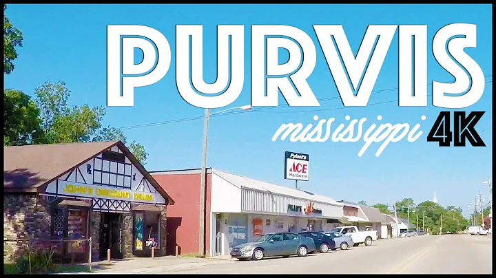 PURVIS MISSISSIPPI DRIVE THROUGH IN 4K